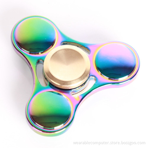 Famous UFO hand spinner 3 leaves fidget Spinner Fingertip Gyro in stock